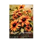 Календар Buromax настінний А3 2027 рік, 1 пружина, Flowers (BM.210604) - зменшене зображення 6