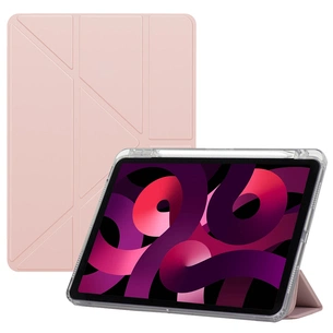 Чохол до планшета BeCover Ultra Slim Origami Transparent Apple Pencil Apple iPad Air (4/5) 2020/2022 10.9" Pink (711104) зображення 1