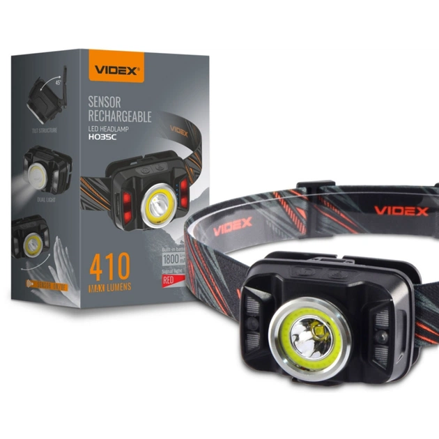 Ліхтар Videx 410Lm 5000K (VLF-H035C) - изображение 1