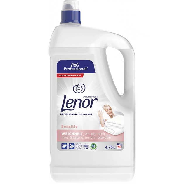 Кондиціонер для білизни Lenor Professional для чутливої шкіри 4.75 л (8001841924182) - зображення 1