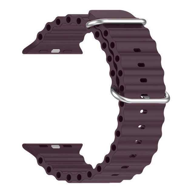 Ремінець до смарт-годинника Armorstandart Ocean Band для Apple Watch 42 (Series 11-10)/41/40/38 Berry Purple (ARM74234) - зображення 1