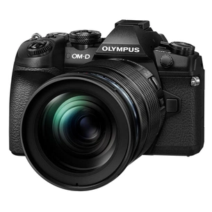 Цифровий фотоапарат Olympus E-M1 mark II 12-100 mm Kit black (V207060BE010) зображення 1