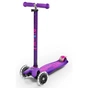 Самокат Micro Maxi Deluxe Purple LED (MMD066) - уменьшенное изображение 1