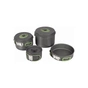 Набор туристической посуды Bo-Camp Explorer 4 Pieces 21 Hard Anodized Grey/Green (2200241) - уменьшенное изображение 2