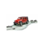 Масштабная модель автомобиля Bruder джип Wrangler Unlimited Rubicon, М116 (02525) - уменьшенное изображение 3