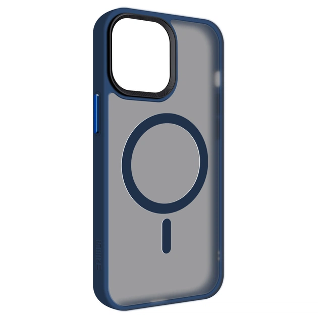 Чохол до мобільного телефона Armorstandart Uniq Magsafe Apple iPhone 13 Pro Max Dark Blue (ARM75306) - зображення 1