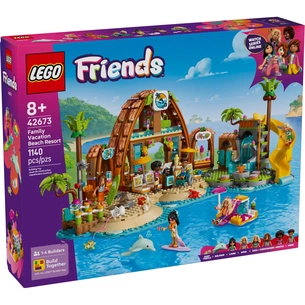 Конструктор LEGO Friends Пляжний курорт для сімейного відпочинку (42673) зображення 1