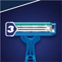 Бритва Gillette Blue Simple3 одноразова 4 шт. (7702018429622) - зменшене зображення 2