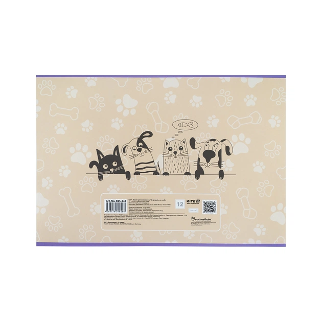 Альбом для малювання Kite Rachael Hale, 12 аркушів (R25-241) - picture 4