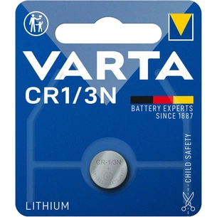 Батарейка Varta CR 1/3 N LITHIUM (06131101401) зображення 1