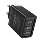 Зарядний пристрій Vention 3xUSB A 12W Black (FEAB0-EU) - зменшене зображення 2