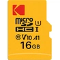 Карта пам'яті Kodak 16GB microSDHC class 10 UHS-I (EKMSDM16GHC10J60K) - зменшене зображення 2