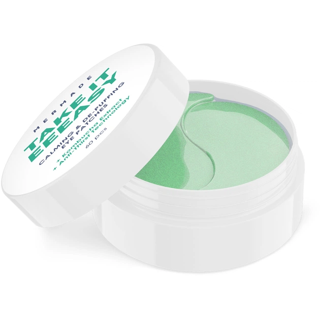 Патчі під очі Mermade Kombucha Extract & Anti-thirst Technology Тонізувальні гідрогелеві 60 шт. (4823122901262) - picture 3