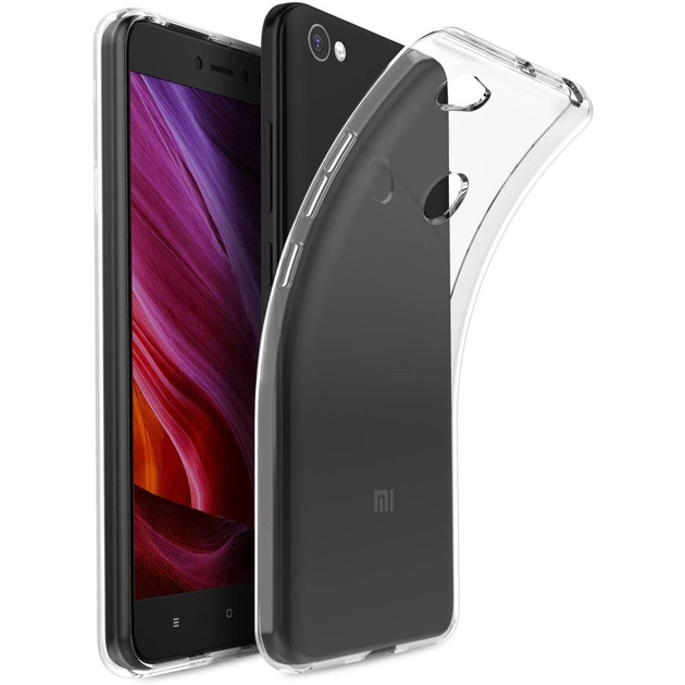 Чохол до мобільного телефона для Xiaomi Redmi Note 5A Clear tpu (Transperent) Laudtec (LC-XRN5A) - зображення 1