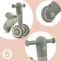 Біговел Kinderkraft Minibi каталка Leaf Green (KRMIBI00GRE0000) (5902533920075) - зменшене зображення 11
