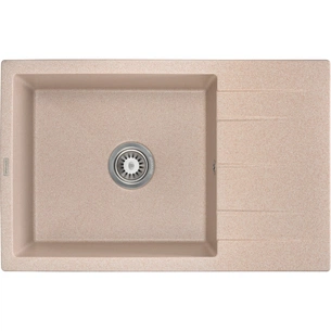 Мийка кухонна GRANADO NAVIA avena з сифоном (775*495mm.) (gr3802) зображення 1