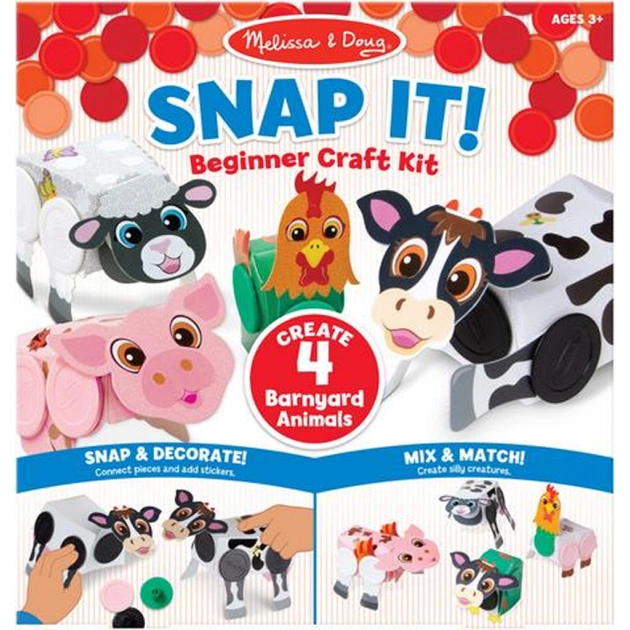 Набір для творчості Melissa&Doug Cільськогосподарські тварини (MD30196) - зображення 1