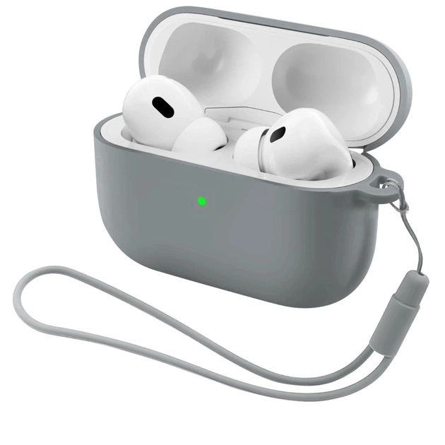 Чохол для навушників Armorstandart Silicone Case для Apple Airpods Pro 3 Grey (ARM88295) - зображення 1