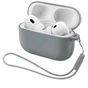 Чохол для навушників Armorstandart Silicone Case для Apple Airpods Pro 3 Grey (ARM88295) - зменшене зображення 1