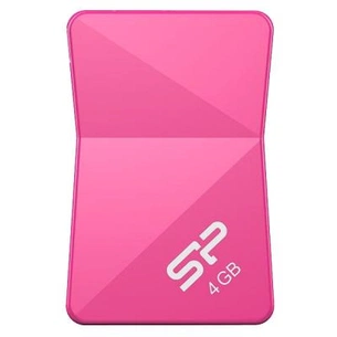USB флеш накопичувач Silicon Power 4Gb Touch T08 Peach USB 2.0 (SP004GBUF2T08V1H) зображення 1
