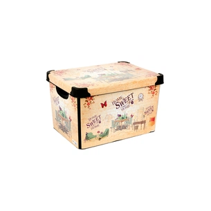 Контейнер для зберігання Violet House 0648 Decor Home 20 л (0648 DECOR HOME з/кр. 20 л) зображення 1