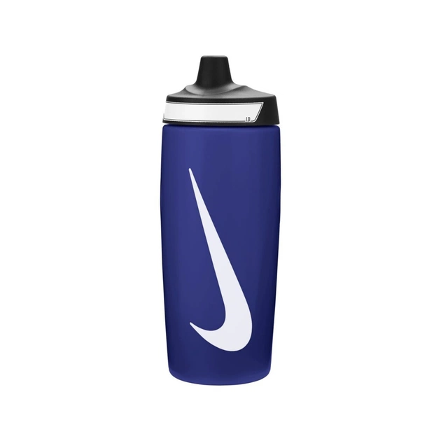 Пляшка для води Nike Refuel Bottle 18 OZ блакитний, чорний, білий 532 мл N.100.7665.492.18 (887791745293) - зображення 1