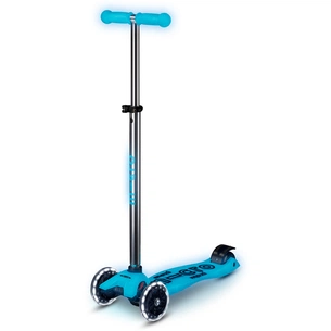 Самокат Micro серії Maxi Deluxe Glow LED" Синій кришталь" (MMD366) изображение 1