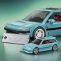 Конструктор Mattel Brick Shop Speed Honda Custom 90 Civic EF (JHF62) - зменшене зображення 7