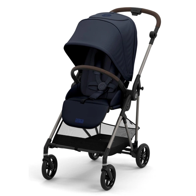 Коляска Cybex Melio Dark Blue З бампером (524000027) - изображение 1