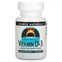 Вітамін Source Naturals Вітамін D-3, 10000 МО, Vitamin D-3, 60 гелевих капсул (SN2791) - зменшене зображення 1