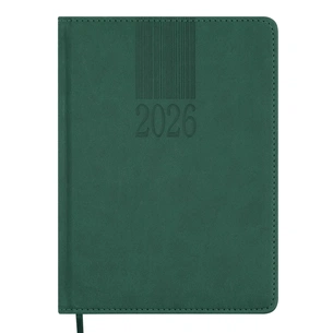 Тижневик Buromax датований 2026 CODE, А5 зелений (BM.2142-04) зображення 1