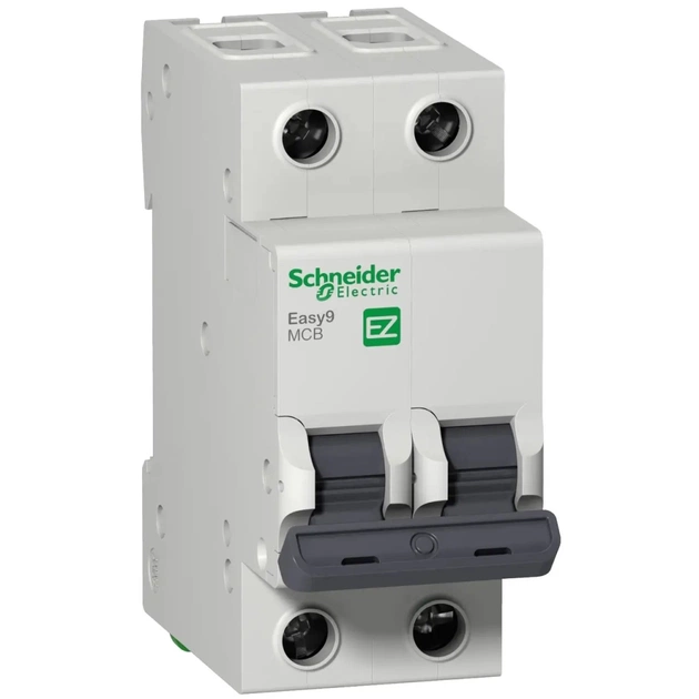 Автоматический выключатель Schneider Electric Easy9 2P 10A C (EZ9F34210) - изображение 1