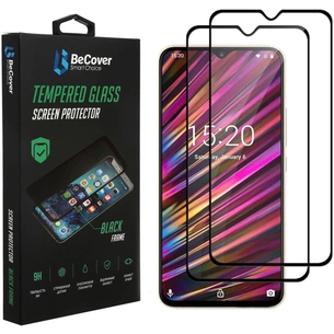 Скло захисне BeCover Doogee X95 Black (707358) зображення 1