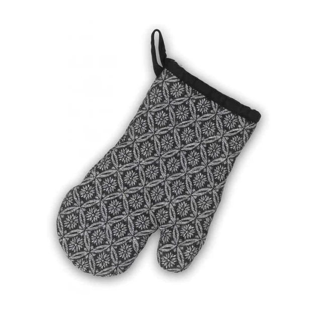Кухонна прихватка Kela Gianna 31 x 18 см Black/White (12778) - изображение 1