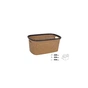 Кошик для зберігання Violet House 0774 Ротанг Caramel 40 л (0774 4 Роттанг CAR б/кр. 40 л) - зменшене зображення 2
