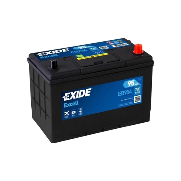 Аккумулятор автомобильный EXIDE EXCELL 95Ah ASIA Ев (-/+) (760EN) (EB954) - изображение 1