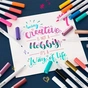 Набор маркеров Faber-Castell тонких для декора Goldfaber Creative Marker Bold Calligraphy, наконечник С (каллиграфия) 6 шт (33007) - уменьшенное изображение 5