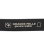 Ремінь Grande Pelle Шкіряний під джинси Чорний (11682) - зменшене зображення 2