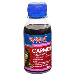 Чорнило WWM CANON UNIVERSAL CARMEN 100g Magenta (CU/M-2) зображення 1