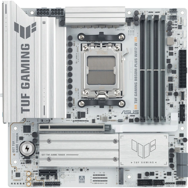Материнська плата ASUS TUF GAMING B850M-PLUS WIFI7 W - зображення 1