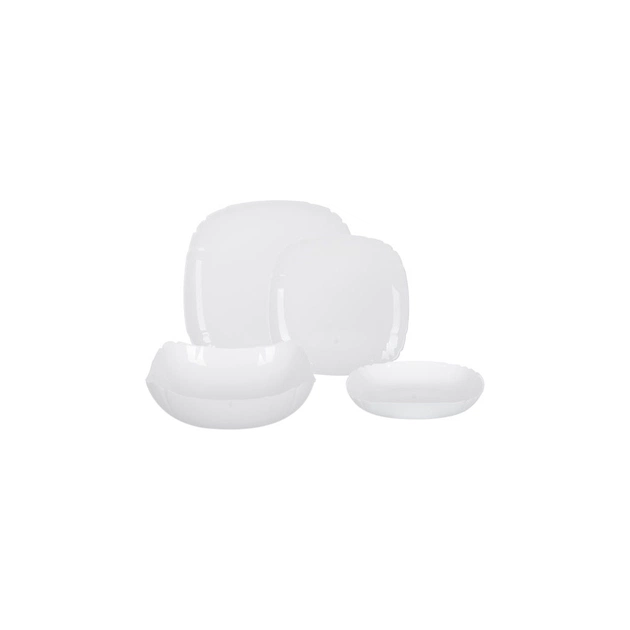 Столовий сервіз Luminarc Lotusia Білий 19 предметів (V1097) - picture 1