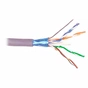 Кабель сетевой Kingda FTP 305м, cat 5e, CU, 4 pairs, 24AWG, LSZH, violet (KDFT8004-LSZH) - уменьшенное изображение 1