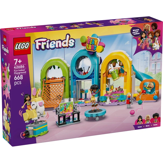 Конструктор LEGO Friends Веселий критий ігровий майданчик (42686) - зображення 1