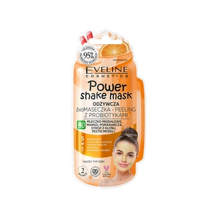 Маска для обличчя Eveline Cosmetics Живильна біомаска-пілінг з пробіотиками 10 мл (5903416025016) зображення 1