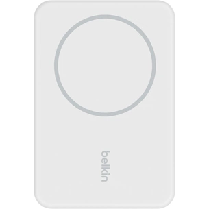 Батарея універсальна Belkin 5000mAh MagSafe Wireless White (BPD004BTWT) зображення 1