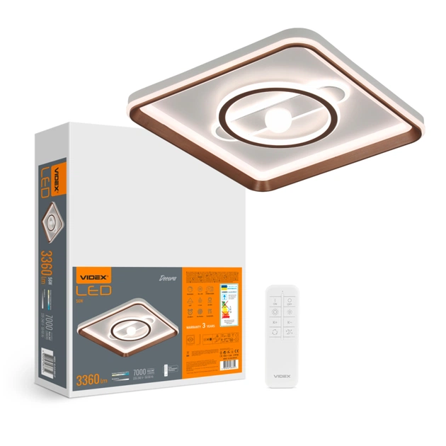 Світильник Videx DECORA 56W (VL-CLD-995-CF) - зображення 1