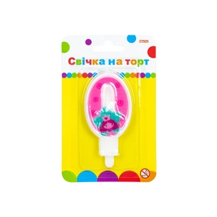 Свічка Maxi Princess "0" висотою 7,62 см (MX622050-0) зображення 1