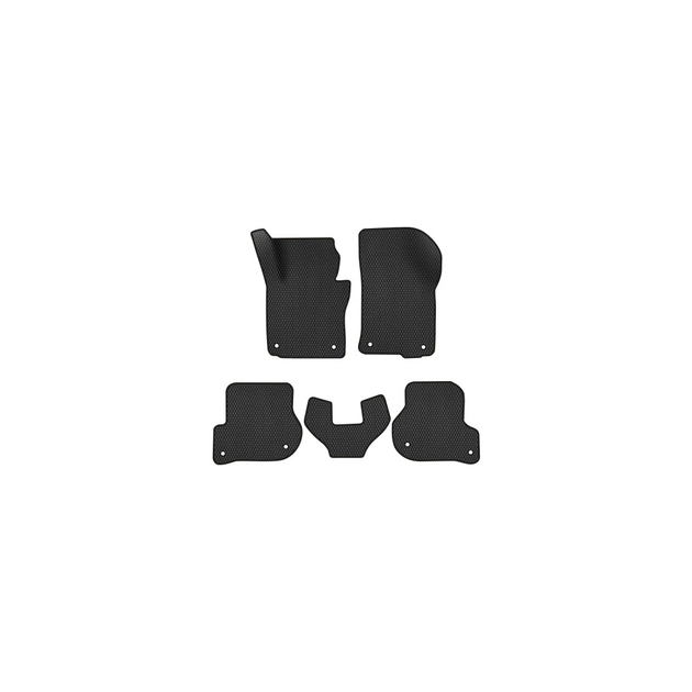 Килимок в салон EVAtech Skoda Octavia A5 (AT, 8 clips) 2004-2013 2 пок (SK12151CD5AV8RBB) - зображення 1