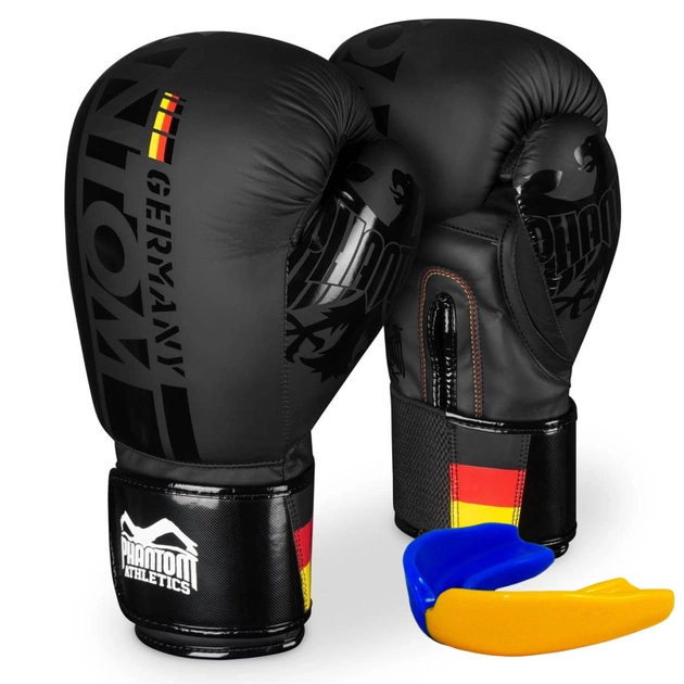 Боксерські рукавички Phantom Germany Black 14oz (PHBG2189-14) - изображение 1
