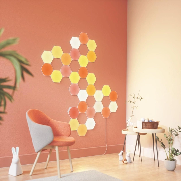 Додаткова панель Nanoleaf Shapes Hexagons, 1 шт. (NL42-0001HX-1PK) - picture 7